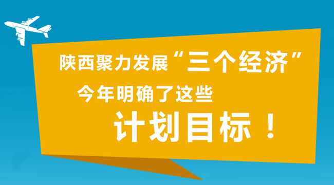 陜西聚力發(fā)展"三個經(jīng)濟" 今年明確了這些目標！